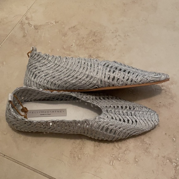 Stella McCartney Glitter Ballet Flats - Picture 2 of 5